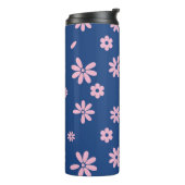 Blume und Petalen 13 Thermosbecher (Nach links gedreht)
