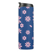 Blume und Petalen 13 Thermosbecher (Nach rechts gedreht)