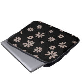 Blume und Petalen 14 Laptopschutzhülle (Vorne Knopf)