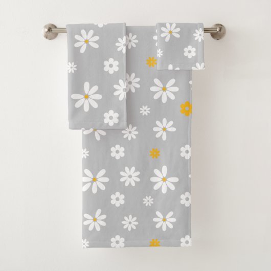 Blume und Petalen 16 Badhandtuch Set (Insitu)