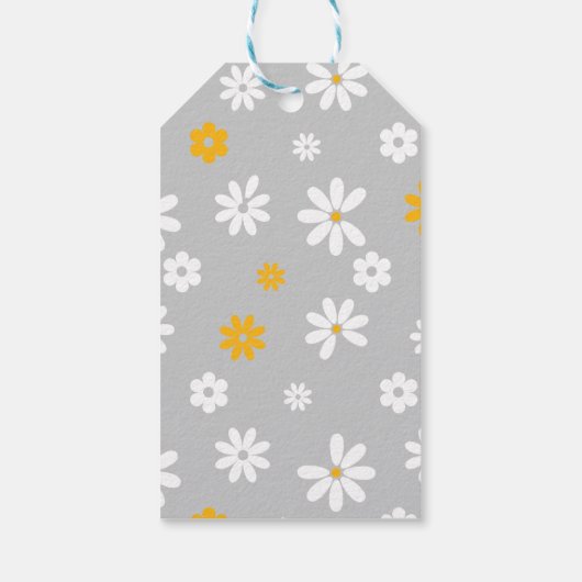 Blume und Petalen 16 Geschenkanhänger (Rückseite)