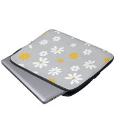 Blume und Petalen 16 Laptopschutzhülle (Vorne Knopf)