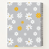 Blume und Petalen 16 Notizblock (Rückseite)