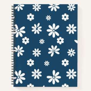 Blume und Petalen 4 Notizblock
