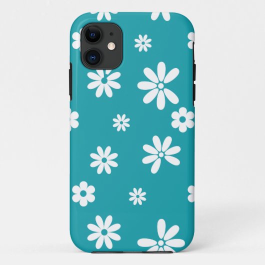 Blume und Petalen 5 Case-Mate iPhone Hülle (Rückseite)