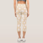 Blume und Petalen 7 Capri Leggings (Rückseite)