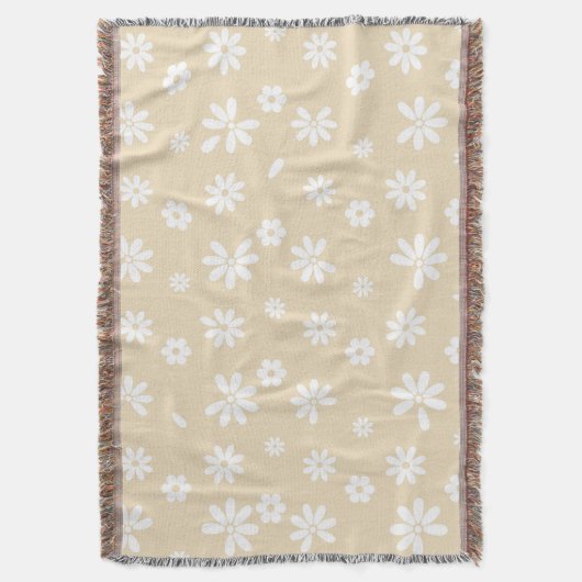 Blume und Petalen 7 Decke (Vorderseite Vertikal)