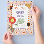 Blume und Pflanze Flyer (Hand)