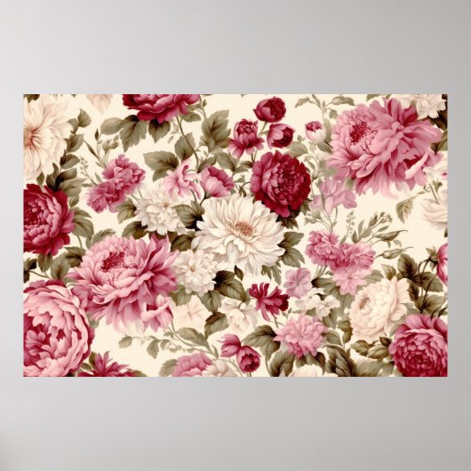 Blume und Pflanze Poster (Vorne)