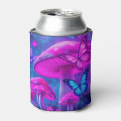 Blume und Pilze-Fiarycore Dosenkühler (Kanne Vorderseite)