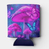 Blume und Pilze-Fiarycore Dosenkühler (Rückseite)