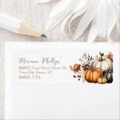 Blume und Pumpkins Herbst (Insitu)