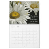 Blume und Quotes Kalender (Jan 2026)