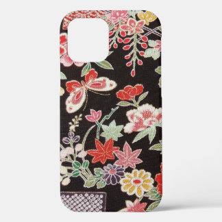 Blume und Schmetterling, japanisches Design Case-Mate iPhone Hülle