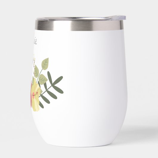 Blume und Schmetterling Personalisiert (Links)