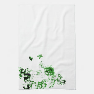 Blume und Schmetterlinge American MoJo Kitchen Tow Handtuch