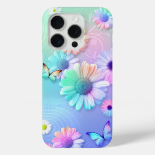 Blume und Schmetterlinge Case-Mate iPhone Hülle
