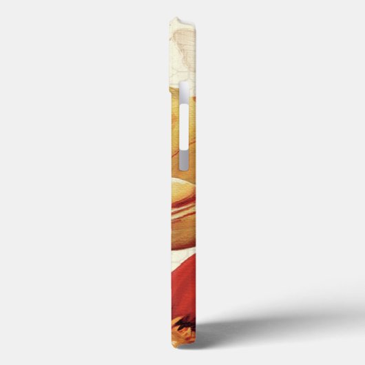 Blume und Schmetterlinge Case-Mate iPhone Hülle (Rückseite / Links)