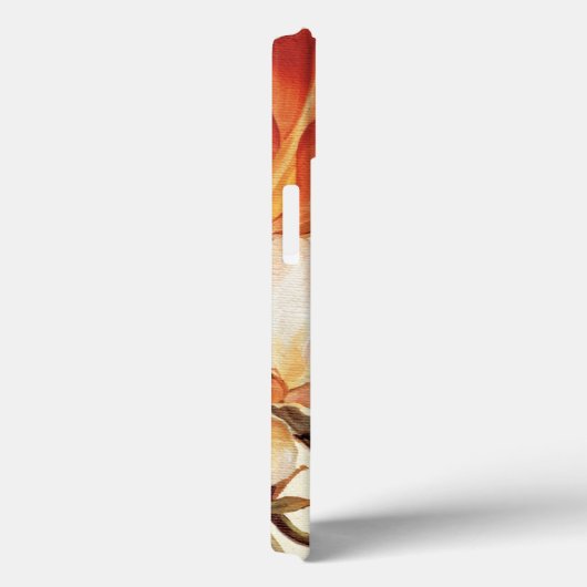 Blume und Schmetterlinge Case-Mate iPhone Hülle (Rückseite / Rechts)