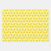 Blume und Schmetterlinge Geschenkpapier Set (Vorderseite 3)