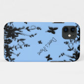 Blume und Schmetterlinge iPhone 5 Fall Case-Mate iPhone Hülle (Rückseite (Horizontal))