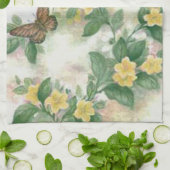 Blume und Schmetterlinge Küchentücher (Gefaltet)