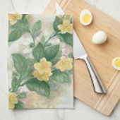 Blume und Schmetterlinge Küchentücher (Viertel Falte)