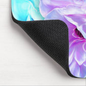 Blume und Schmetterlinge Mousepad (Ecke)