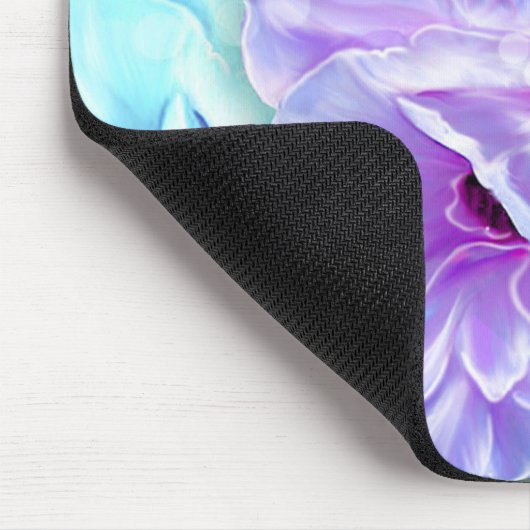 Blume und Schmetterlinge Mousepad (Ecke)
