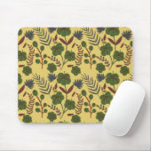 Blume und Schmetterlinge, nahtlos Mousepad (Mit Mouse)