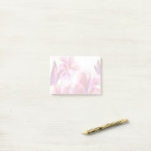 Blume und Schmetterlinge Post-it Klebezettel (Auf Schreibtisch)