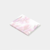 Blume und Schmetterlinge Post-it Klebezettel (angewinkelt)