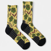 Blume und Schmetterlinge waren nahtlos Socken (Rechts)