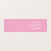 Blume und Schmetterlingsarbeiten Visitenkarten (Innenseite Aufgefaltet)