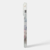 Blume und Schmetterlingstanz iPhone Hülle (Linke Seite)