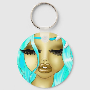 Blume und Schönheit Schlüsselanhänger