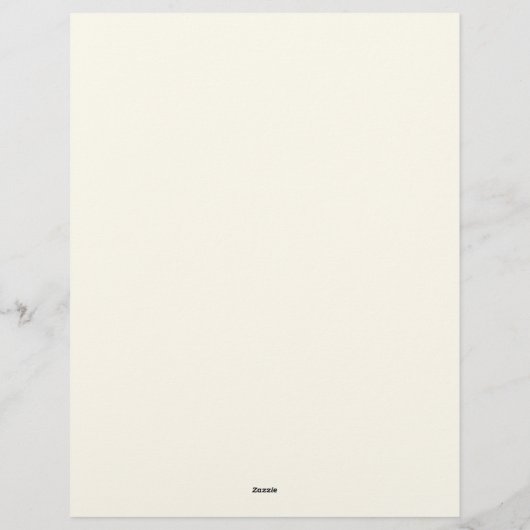 Blume und Signalleuchten Briefbogen (Rückseite)