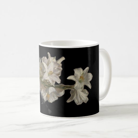 Blume und sortiert kaffeetasse (VorderseiteRechts)