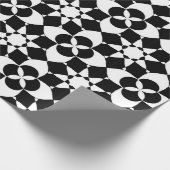 Blume und Sternenpapier Geschenkpapier (Ecke)