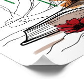 Blume und Stillleben Poster (Ecke)