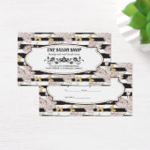 Blume und Streifen | Glitzer Butterfets Loyalität (Schreibtisch)