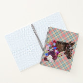 Blume und Stuten Notizblock (Innenseite)