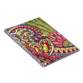 Blume und Swirl-P13-Notebook Notizblock (Rechte Seite)