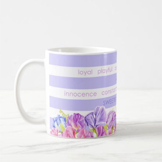 Blume und Tasse von Gem Stripe April (Links)