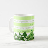 Blume und Tasse von Gem Stripe Mai (Vorderseite Links)