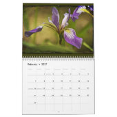 Blume und Texturen Blumenkalender Kalender (Feb 2027)