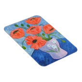 Blume und Vase Magnet (Rechte Seite)