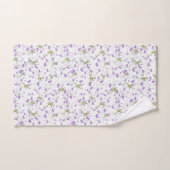 Blume und Vögel Badhandtuch Set (Handtuch)