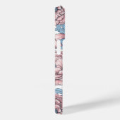 Blume und Vögel Case-Mate iPhone Hülle (Rückseite / Rechts)