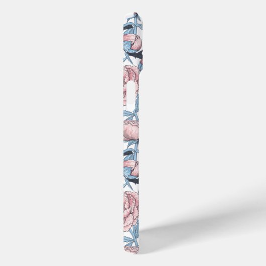 Blume und Vögel Fallmädchen iPhone-Fall Case-Mate iPhone Hülle (Rückseite / Rechts)